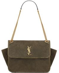 Saint Laurent - Niki Tripouch Shoulder Bag - Lyst