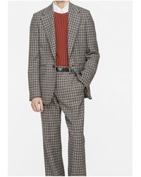 Acne Studios - Checked Wool Blazer - Lyst