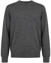 Peserico - Crew-Neck Long-Sleeve Knit Top - Lyst
