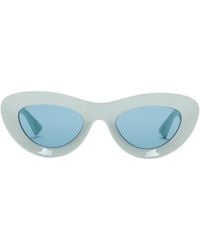 Bottega Veneta - Eyewear Cat Eye Frame Sunglasses - Lyst