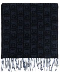 Ferragamo - Letter Pattern Scarf - Lyst