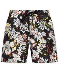 Palm Angels - X Vilebrequin Graphic Printed Swim Shorts - Lyst
