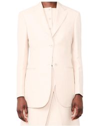 Officine Generale - Long-Sleeved Suit Jacket - Lyst