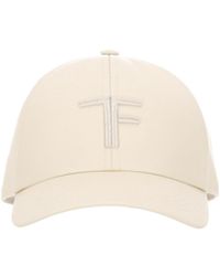 Tom Ford - Logo-Embroidered Curved Peak Baseball Cap - Lyst