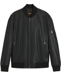 BOSS - Boss Jakri Zip-Up Jacket - Lyst