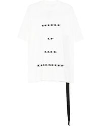 Rick Owens - Temple Jumbo Short-Sleeve T-Shirt - Lyst