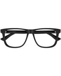 McQueen - Eyewear Square Frame Glasses - Lyst