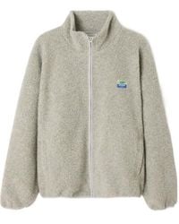 American Vintage - Furry Logo Patch Sweater - Lyst