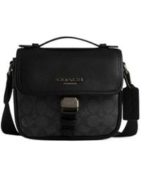 COACH - Top Handle Shoulder Bag - Lyst