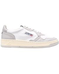 Autry - Medalist Bicolor Low-Top Sneakers - Lyst