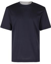 Eleventy - Short-Sleeved T-Shirt - Lyst