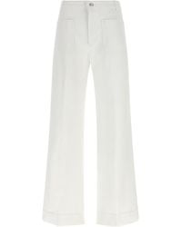 Victoria Beckham - Alina High-Waist Flared Jeans - Lyst