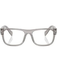 Prada - Eyewear Square Frame Glasses - Lyst