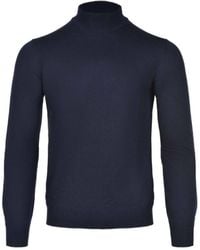 Tagliatore - High Neck Knitted Jumper - Lyst