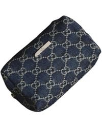 Gucci - Medium Cosmetic Case With Plaque - Lyst