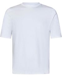 Malo - Short-Sleeve Crew-Neck Knitted Top - Lyst
