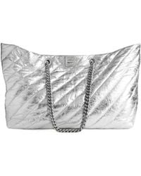 Balenciaga - Crush Large Quilted Tote Bag - Lyst