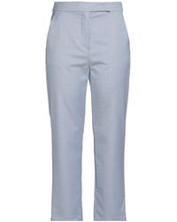 Max Mara - Houndstooth Straight-Leg Casual Pants - Lyst