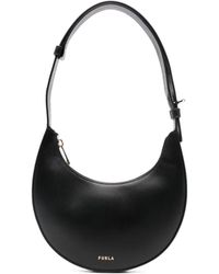 Furla - Delizia Logo Printed Mini Shoulder Bag - Lyst