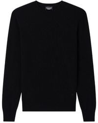 Emporio Armani - Plain-Knit Pure Cashmere Jumper - Lyst