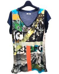 Iceberg - V-Collar Short-Sleeved T-Shirt - Lyst