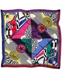 Versace - Theatre Printed Scarf - Lyst