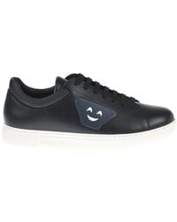 Emporio Armani - Round Head Lace-Up Shoes - Lyst