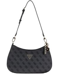 Guess - Noelle 4G Curved Shoulder Bag - Lyst