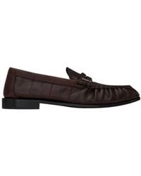 Saint Laurent - Le Loafer Penny Slippers - Lyst