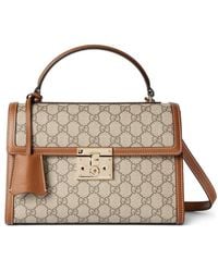 Gucci - Padlock Medium Top Handle Bag - Lyst