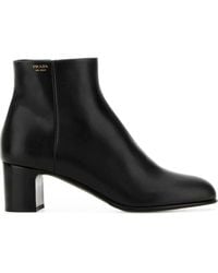 Prada - Heeled Ankle Boots - Lyst