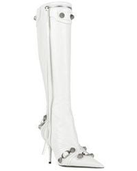 Balenciaga - Stiletto Heel Tall Boots - Lyst