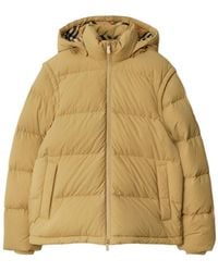 Burberry - Logo-Patch Puffer Jacket - Lyst