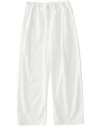 Studio Nicholson - Drawstring Waist Casual Pants - Lyst