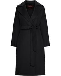 Max Mara - Cashmere Coat With Belt - Lyst
