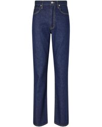 SLVRLAKE Denim - High Waist Straight Leg Jeans - Lyst