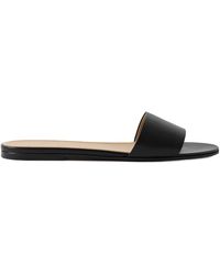 The Row - Round-Toe Slippers - Lyst