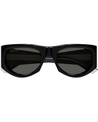 Gucci - Eyewear Irregular-Frame Sunglasses - Lyst