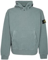 Stone Island - Logo-Patch Hoodie - Lyst