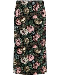 Dries Van Noten - Patterned Skirt - Lyst