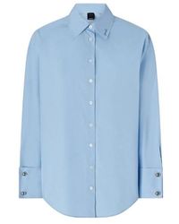 Pinko - Quiet Is The New Punk Cotton Shirt - Lyst