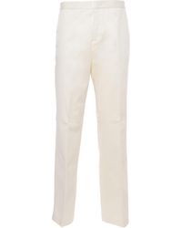 Fabiana Filippi - Gabardine Regular-Fit Trousers - Lyst