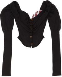 Vivienne Westwood - Bea Corset Cardigan - Lyst