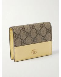 Gucci - Bi-Color Gg Marmont Small Wallet - Lyst