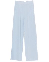 Fabiana Filippi - Elastic-Waist Knitted Trousers - Lyst