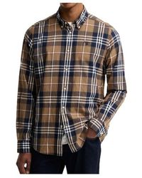 Barbour - Edgar Check-Pattern Button-Down Shirt - Lyst