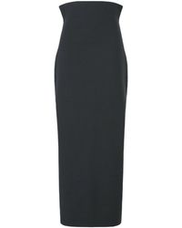Issey Miyake - High-Rise Skirt - Lyst
