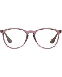 Ray-Ban - Erika Round Frame Glasses - Lyst