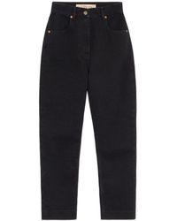 Valentino - Denim Trousers - Lyst