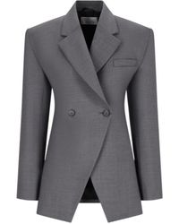GIUSEPPE DI MORABITO - Asymmetrical Double-Breasted Jacket - Lyst
